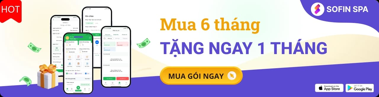 Mua 6 tháng tặng 1 tháng